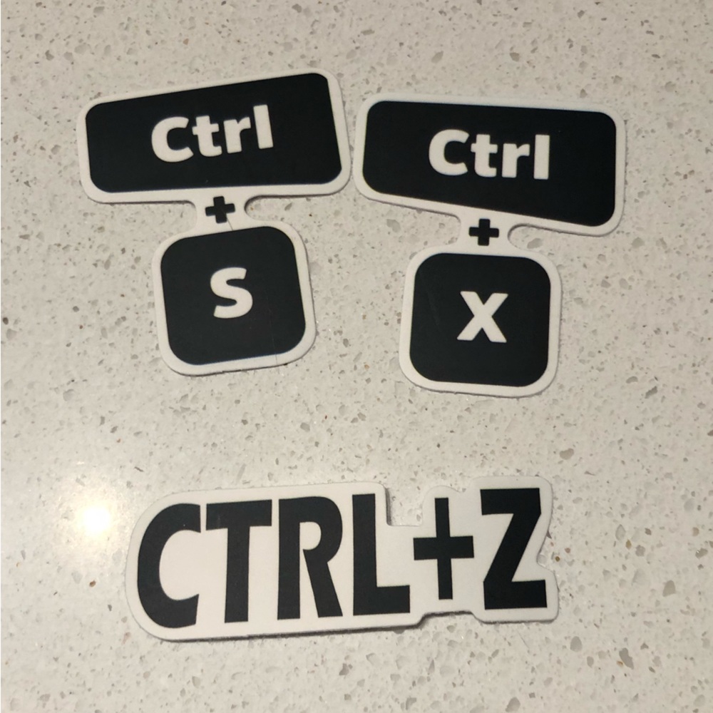 NWT - Computer Shortcut Decal Stickers (Bundle Option to Save)